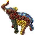 D&eacute;coration sur Grenoble : Statuettes et figurines Signes Grimalt &Eacute;l&eacute;phant Mosa&iuml;que S Multicolore Unique. . Maison & D&eacute;co > Statuettes et figurines.