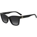 Lunettes sur Grenoble : Lunettes de soleil Moschino MOL096/S Lunettes de soleil, Noir/Gris, 55 mm