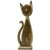 Statuettes et figurines Signes Grimalt Chat M Marron Unique. . Maison & D&eacute;co > Statuettes et figurines.