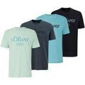 Tee-shirts sur Grenoble : T-shirt S.Oliver Homme T-shirt Paquet de 4 Logo T-Shirt