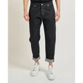 Jeans/Pantalons sur Grenoble : Jeans tapered Different Jean noir &agrave; 5 poches Noir