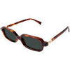 Lunettes de soleil Xlab Filicudi Lunettes de soleil, &eacute;caille/Vert G15, 52 mm