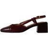 Chaussures escarpins Super Mode Escarpin &agrave; Talon Bellucci Bordeaux