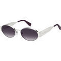 Lunettes sur Grenoble : Lunettes de soleil Marc Jacobs MARC 806/S Lunettes de soleil, Argent/Violet, 58 mm Argent&eacute;