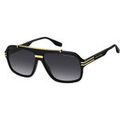 Lunettes sur Grenoble : Lunettes de soleil Marc Jacobs MARC 840/S Lunettes de soleil, Noir/Gris, 60 mm