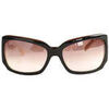 Lunettes de soleil Versace Lunettes surdimensionn&eacute; noires Noir