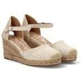 Chaussures d&eacute;contract&eacute;es femme sur Grenoble : Espadrilles Etika 812367 Argent&eacute;