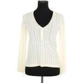 Gilets sur Grenoble : Gilet S&eacute;zane Top &eacute;cru Beige