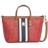 Sac &agrave; main Tommy Hilfiger Th Monoplay Mini Tote Stripe Le Rouge