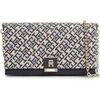 Sac &agrave; main Tommy Hilfiger Th Her Chain Cross Jacqu Bleu