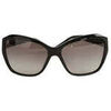 Lunettes de soleil Ralph Lauren Lunettes surdimensionn&eacute; noires Noir