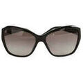 Lunettes sur Grenoble : Lunettes de soleil Ralph Lauren Lunettes surdimensionn&eacute; noires Noir