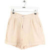 Short Des Petits Hauts Mini short &eacute;cru Beige