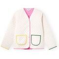 Manteaux sur Grenoble : Manteau Compania Fantastica COMPA�IA FANT�STICA Jacket 45000 - Offwhite Blanc