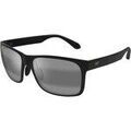 Lunettes sur Grenoble : Lunettes de soleil Maui Jim MJ0432S Lunettes de soleil, Noir/Gris, 60 mm