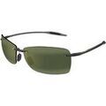 Lunettes sur Grenoble : Lunettes de soleil Maui Jim MJ0423S Lunettes de soleil, Gris/Vert, 63 mm