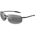 Lunettes sur Grenoble : Lunettes de soleil Maui Jim MJ0422S Lunettes de soleil, Noir/Gris, 62 mm