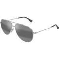 Lunettes sur Grenoble : Lunettes de soleil Maui Jim MJ0589S Lunettes de soleil, Argent/Gris, 56 mm Argent&eacute;