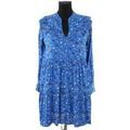 Robe courte 1964 Shoes Robe bleue