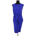Robe courte Diane Von Furstenberg Robe bleue Grenoble
