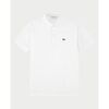 Polo enfant Lacoste Polo gar&ccedil;on en petit piqu&eacute; Blanc