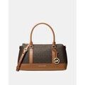 Sacs &agrave; mains sur Grenoble : Sac &agrave; main MICHAEL Michael Kors 30S6G3PS2B MD TZ SATCHEL Marron