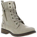 Bottes femme sur Grenoble : Bottines Mustang 250270324 femme - &eacute;crues Beige