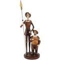 D&eacute;coration sur Grenoble : Statuettes et figurines Signes Grimalt Don Quichotte Et Sancho Panza Marron Unique. . Maison & D&eacute;co > Statuettes et figurines.