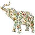D&eacute;coration sur Grenoble : Statuettes et figurines Signes Grimalt &Eacute;l&eacute;phant Blanc 30x30 cm. . Maison & D&eacute;co > Statuettes et figurines.