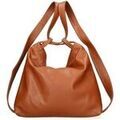 Sacs &agrave; dos sur Grenoble : Sac a dos Gave Lux Sac bandouli&egrave;re transformable en sac &agrave; dos GLX228105323FBG Marron