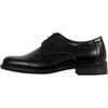 Derbies enfant Elong Mocassin Basse &agrave; Lacets Junior Noir