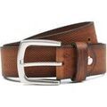 Ceintures sur Grenoble : Ceinture Suitable Ceinture En Cuir Cognac Marron