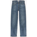 Pantalons sur Grenoble : Jeans Le Temps des Cerises Jeans 400/19 mom basic taille haute vintage bleu