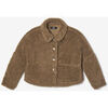 Veste enfant Le Temps des Cerises Veste teddygi caramel