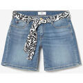 Short Le Temps des Cerises Short janka en jeans bleu d&eacute;lav&eacute; Bleu Grenoble