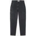 Pantalon Le Temps des Cerises Pantalon cargo castellas noir Grenoble