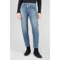 Jeans Le Temps des Cerises Jeans 400/17 mom salma taille haute 7/8&egrave;me bleu Bleu Grenoble