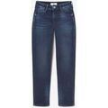 Pantalons sur Grenoble : Jeans Le Temps des Cerises Jeans 400/17 mom basic taille haute 7/8&egrave;me bleu-noir Bleu