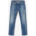 Jeans/Pantalons sur Grenoble : Jeans Le Temps des Cerises Jeans 800/12 regular ternas destroy bleu