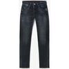 Jeans Le Temps des Cerises Jeans 700/11 adjusted fagon bleu-noir