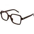 Lunettes sur Grenoble : Lunettes de soleil Saint Laurent SL M139 Cadres Optiques, Havana/Transparent, 54 mm