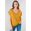 T-shirt Le Temps des Cerises T-shirt narciss moutarde