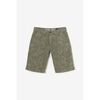 Short Le Temps des Cerises Bermuda chino jogg swoop kaki &agrave; motif Kaki