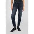 Jeans Le Temps des Cerises Jeans pulp regular zep taille haute 7/8&egrave;me bleu-noir Bleu Grenoble