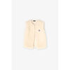 Veste enfant Le Temps des Cerises Veste sans manches okagi cr&egrave;me Blanc
