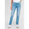 Jeans Le Temps des Cerises Jeans pulp regular lamia taille haute bleu
