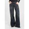 Jeans flare / larges Le Temps des Cerises Jeans wide leg lauryn leo noir