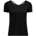 Tee-shirts sur Grenoble : T-shirt Only Femme T-shirt Paquet de 1 ONLBERA BACK LACE UP TO