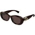 Lunettes sur Grenoble : Lunettes de soleil Gucci GG1829SK Lunettes de soleil, Havana/Marron, 53 mm
