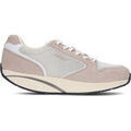Baskets femme sur Grenoble : Baskets basses Mbt 703248 cream